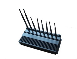 High Power 16W Cellphone blocker UHF VHF 3G WiFi GPS LoJack Jammer 2