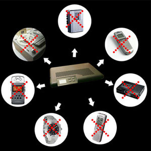 Audio Recorder Jammer + 8 Meters