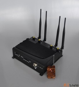 Adjustable Desktop Mobile Phone ,GPS Jammer with Remote Control