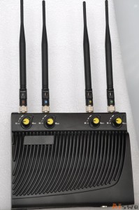 Adjustable Desktop Mobile Phone ,GPS Jammer with Remote Control
