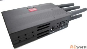 Portable selectable CellPhone 3G GPS and LoJack Jammer with High Capacity Battery