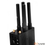 Portable selectable CellPhone 3G GPS and LoJack Jammer with High Capacity Battery