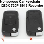Nonporous Car keychain