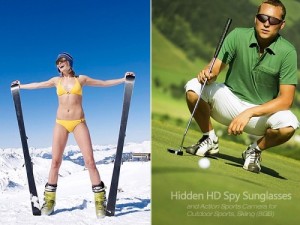 Skiing Spy Sunglasses
