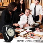 Analog Watch with HD Spy Camera