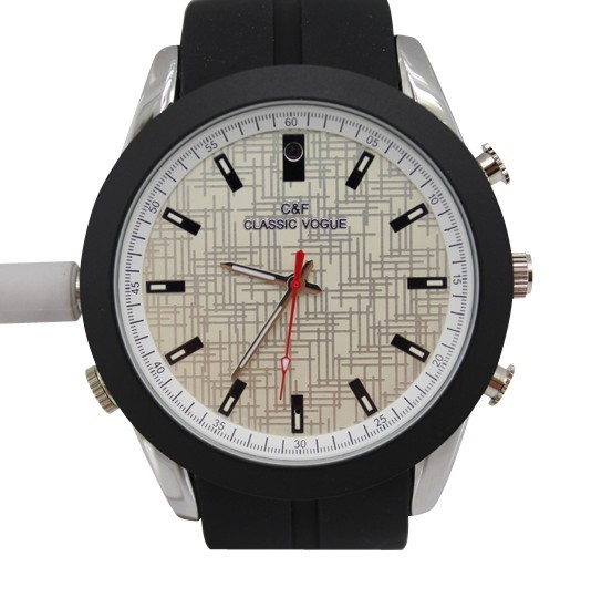 Analog Watch with HD Spy Camera