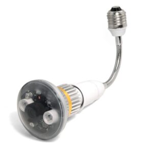 Bulb CCTV Security DVR Camera