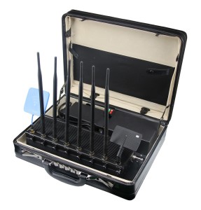 BRIEFCASE QUADCOPTER DRONE JAMMER