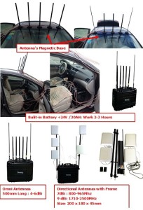 LOJACK UHF VHF WIFI JAMMER